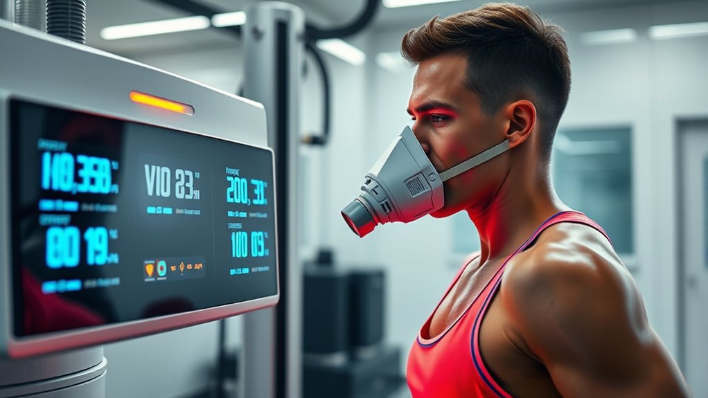 graded exercise oxygen measurement