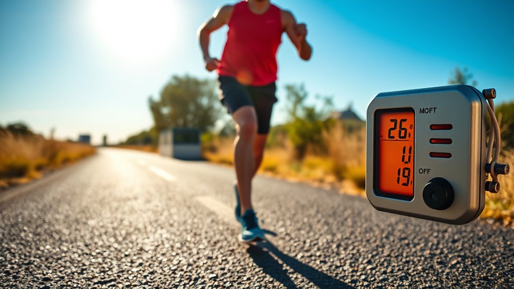 heat impacts running performance