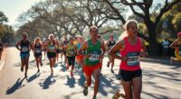 heat influences running speed