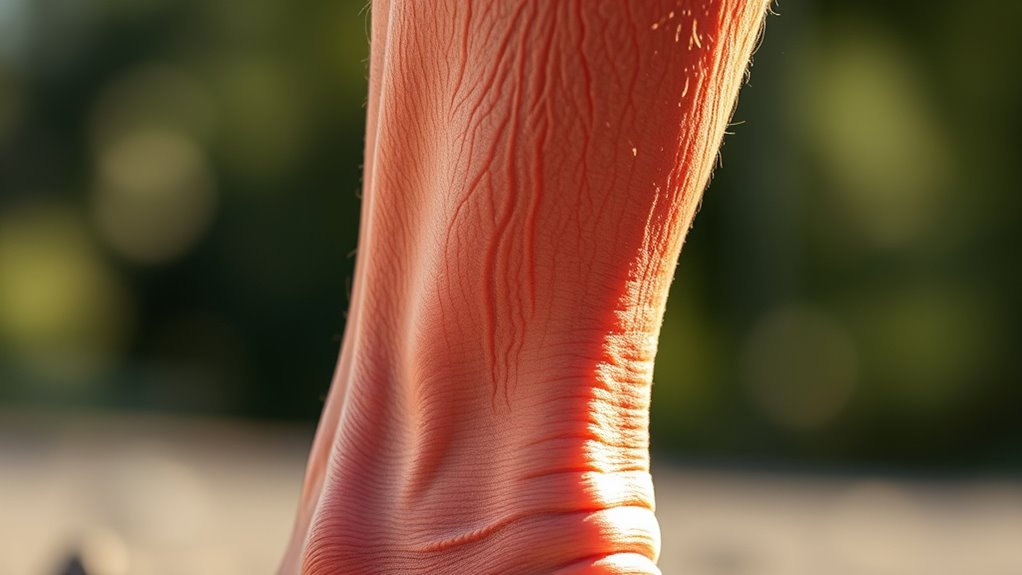 high mileage weakens tendons