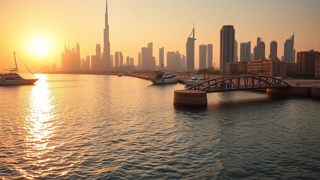 iconic dubai landmarks scenery