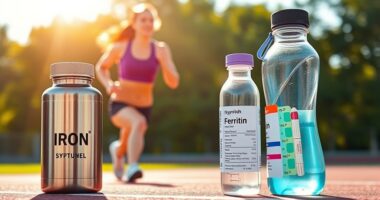 iron levels and female runners