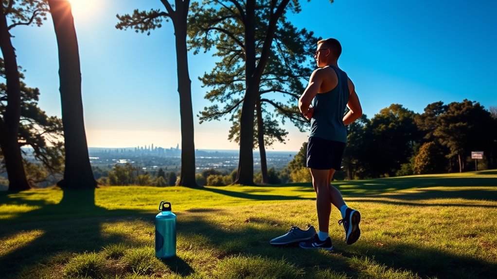 maintain running momentum