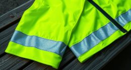 maintaining bright reflective gear