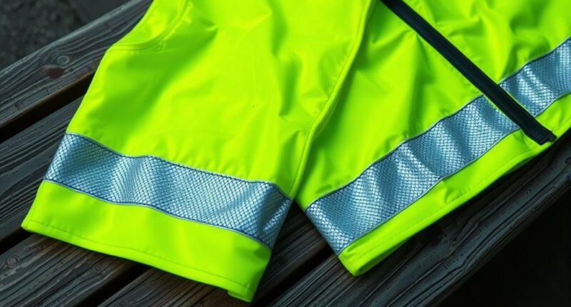 maintaining bright reflective gear