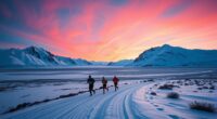 marathon above arctic circle