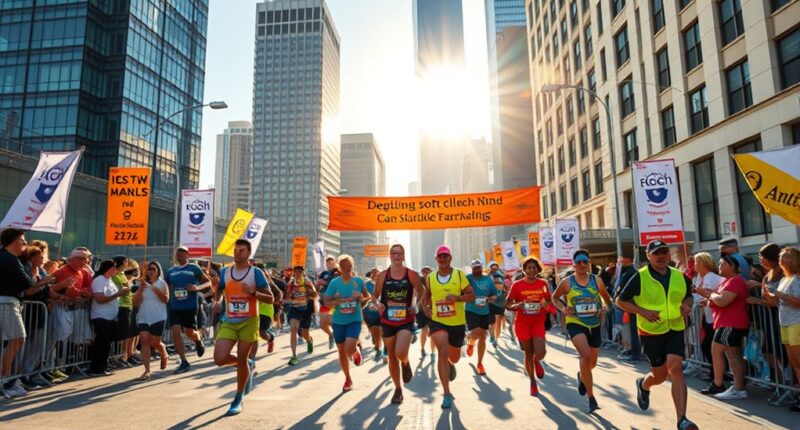 marathon fundraising for community