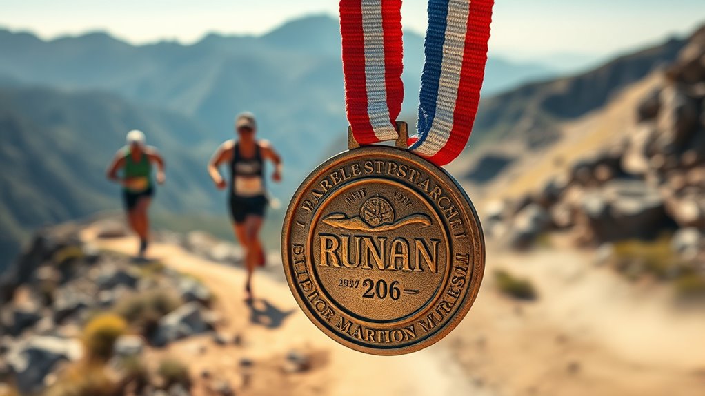 medals symbolize perseverance and achievement