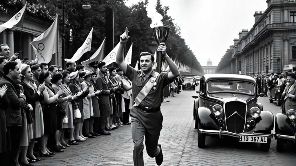 media portrayal of olympic relay