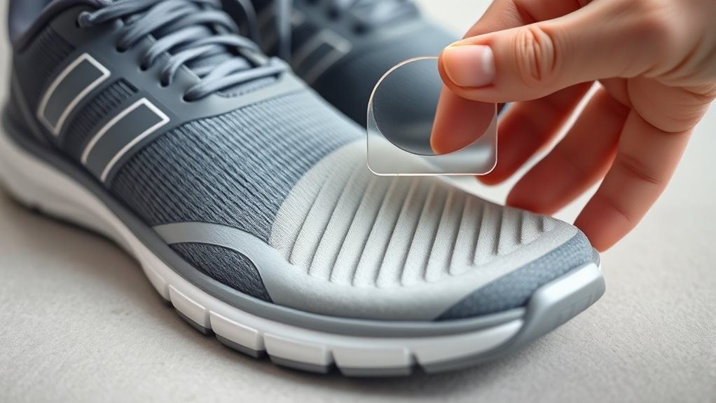midsole material ensures durability