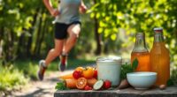 probiotics enhance runner gut