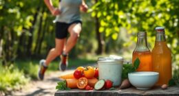 probiotics enhance runner gut