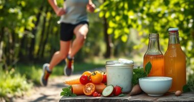 probiotics enhance runner gut