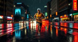 rainy 10k personal best