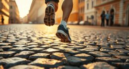 rome cobblestones cause blisters