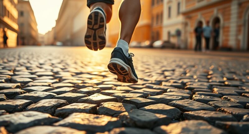 rome cobblestones cause blisters