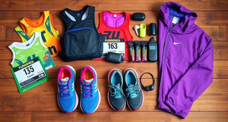 running gear checklists guide