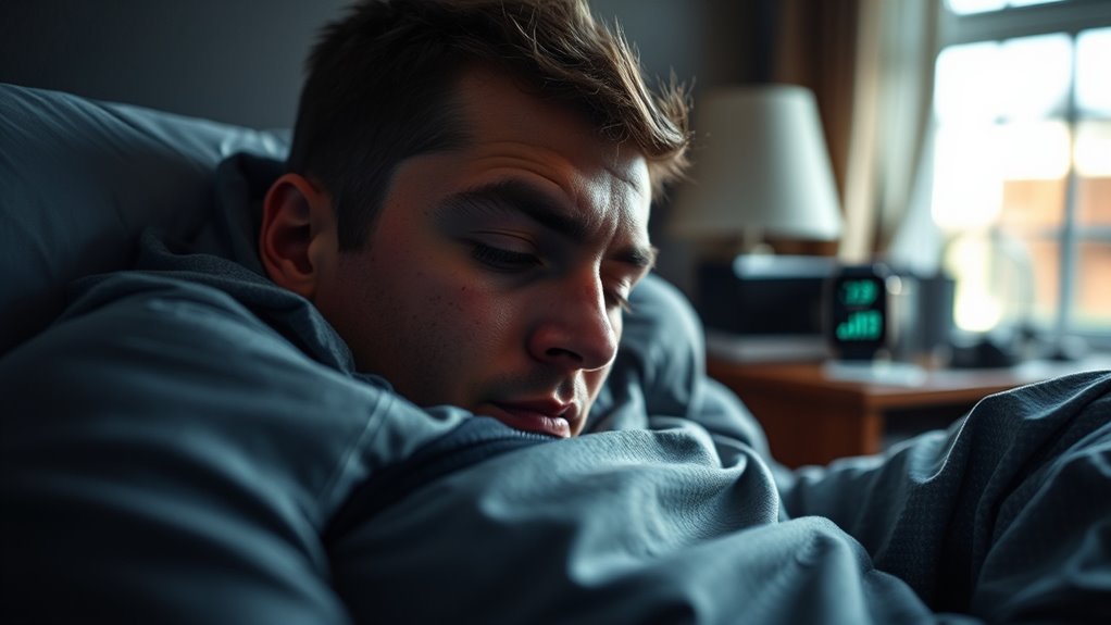 sleep disruption signals early fatigue