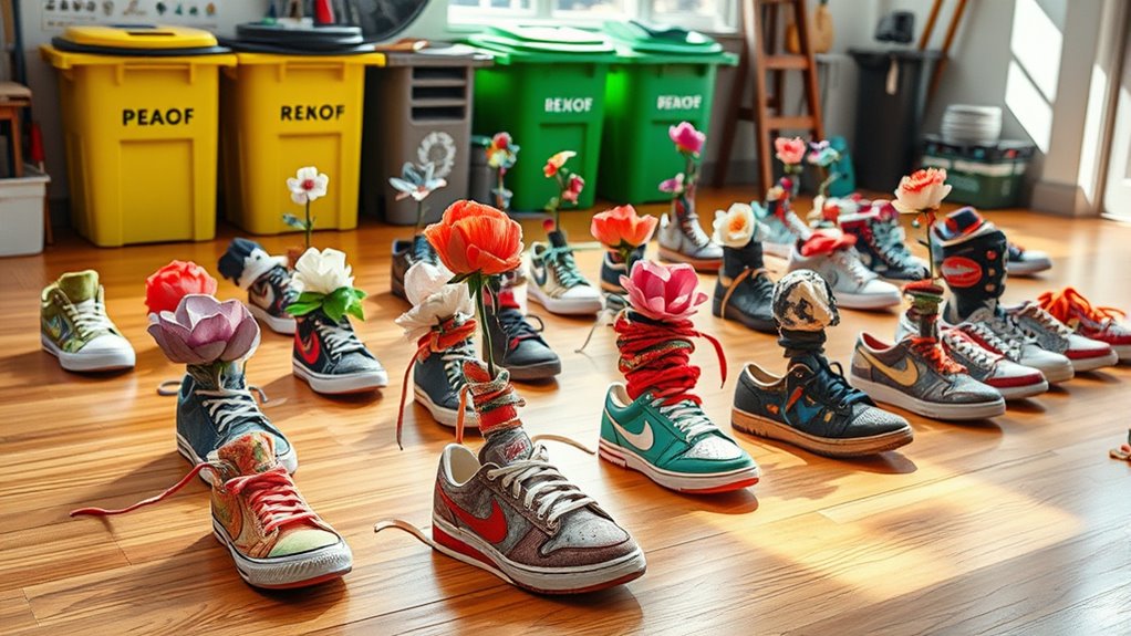 sneakers become creative art