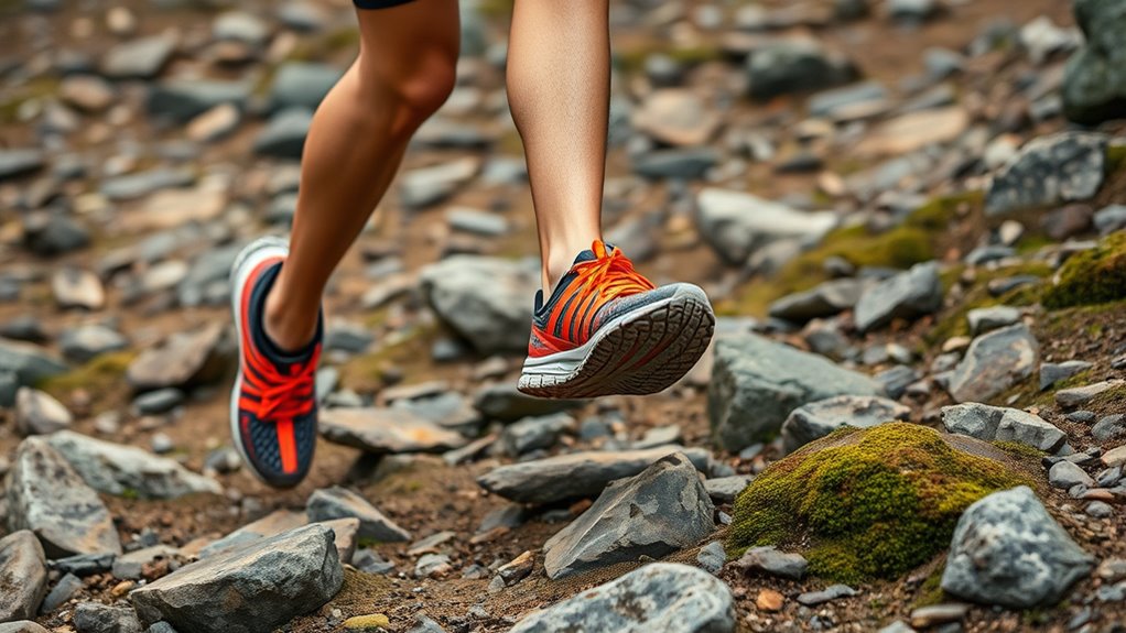 terrain influences running style