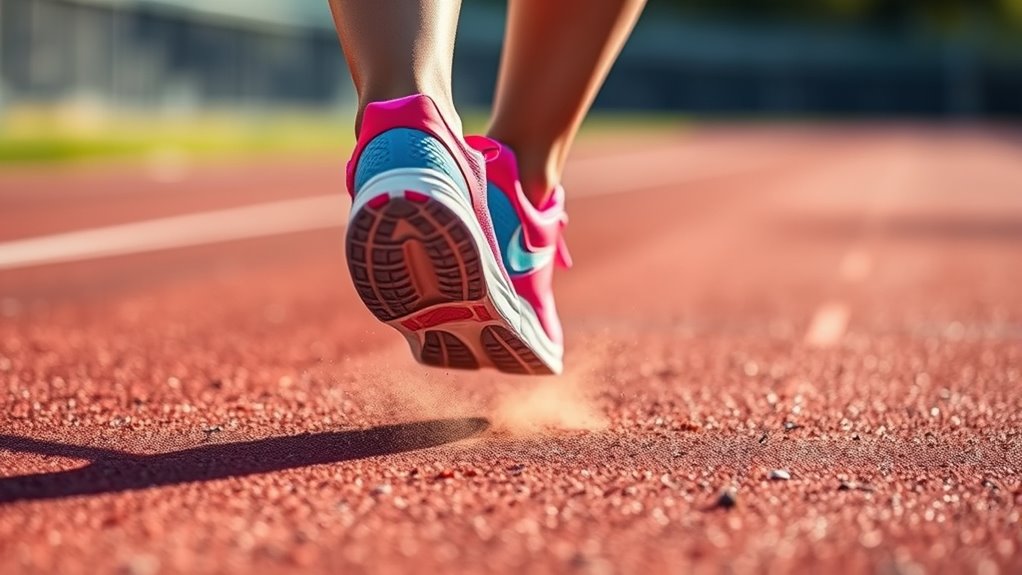 track running ground contact time