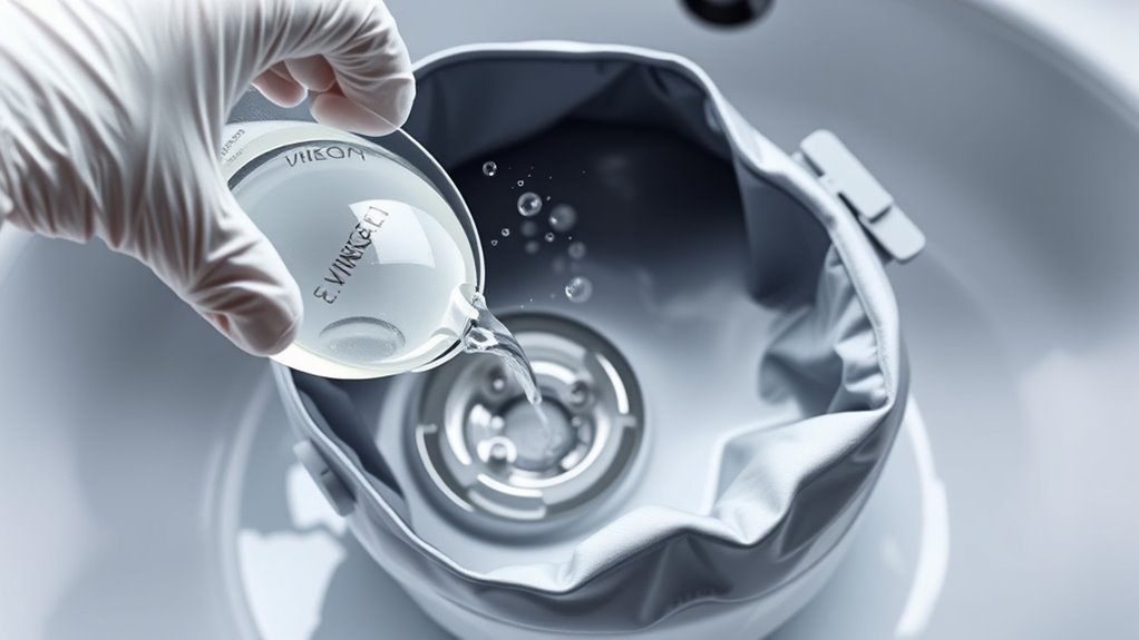 vinegar disinfects and deodorizes
