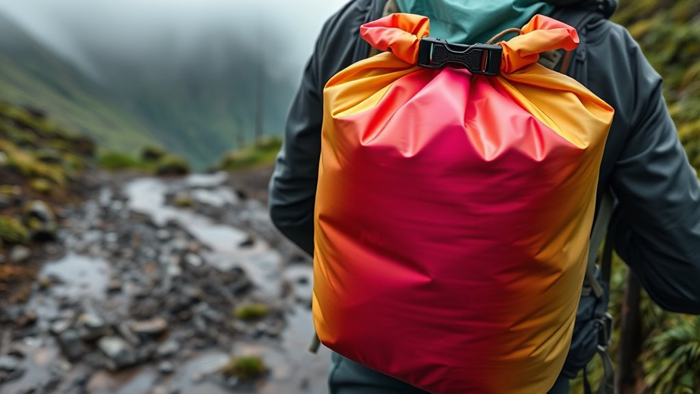 choosing waterproof trail bags