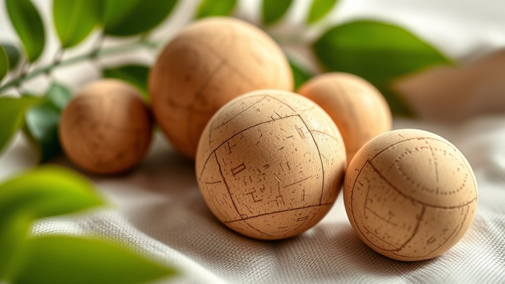 eco friendly cork massage ball considerations