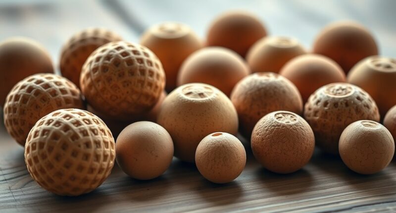 eco friendly cork massage balls