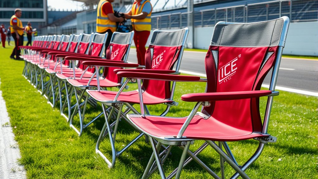 key features for race chairs