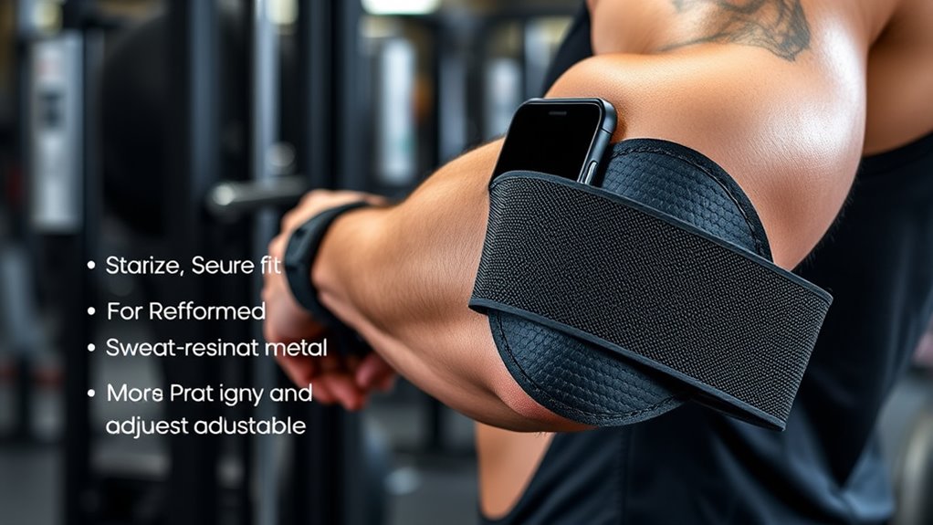large phone armband considerations