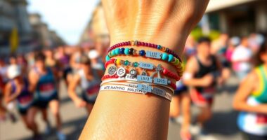 marathon milestone celebration jewelry
