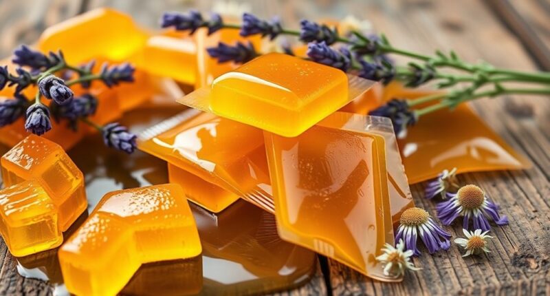 natural honey energy gels