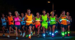 night running safety bands