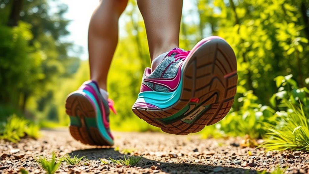 supportive cushioned secure fit