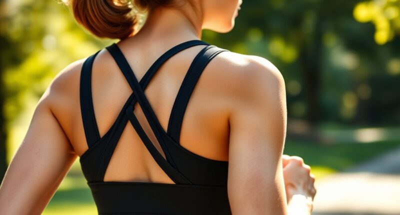 top adjustable running bras