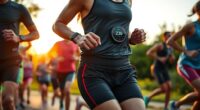 top clip on running timers