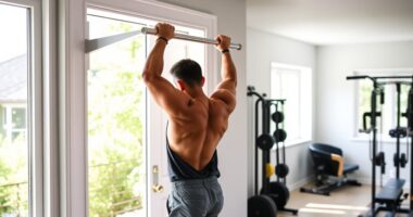 top door frame pull up bars