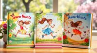 top girl running storybooks