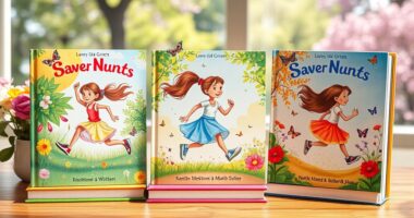 top girl running storybooks
