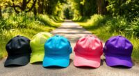 top ponytail running hats