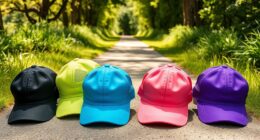 top ponytail running hats