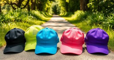 top ponytail running hats