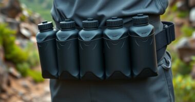 top race flask belt systems