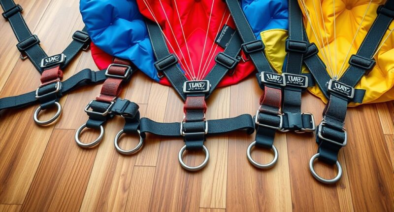 top resistance parachute belts