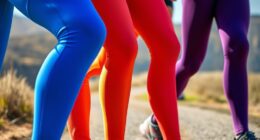 top running knee support