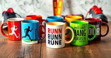 top running mug gift ideas