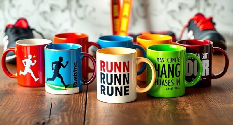 top running mug gift ideas