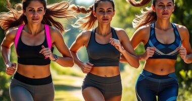 top running sports bras