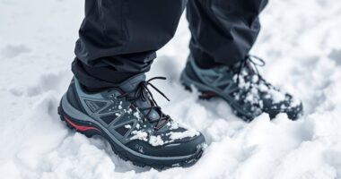 top snow running gaiters